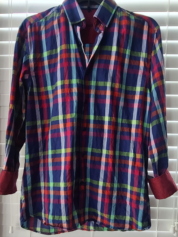 Mens Visconti long sleeve shirt size S